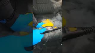 Steam Cleaning Car Seats [upl. by Laitselec]