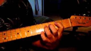 Jimmy Reed B Chord Trick [upl. by Adlar]