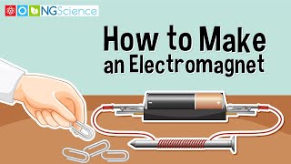 How to Make an Electromagnet [upl. by Ainig]