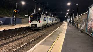 Great Northern Class 717 Departing Winchmore Hill [upl. by Hedelman]