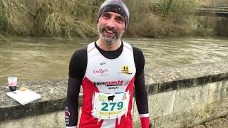 Fabien Meneteau vainqueur 18km trail urbain [upl. by Aiuqes195]