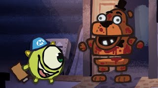 Freddy Fazbear in Monsters Inc Monsters Inc Recap cas [upl. by Ehtnax]