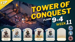 Sword of Convallaria Tower of Conquest floor 94 Week 11 [upl. by Ibrik202]