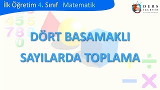 DÖRT BASAMAKLI SAYILARDA TOPLAMA İŞLEMİ [upl. by Introk]