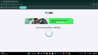 How To Convert HTML Webpage to JPG Image 2024 [upl. by Atiuqihs153]