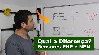 Qual a diferença entre sensor NPN e PNP [upl. by Camille220]