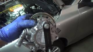 Volvo 32L Power Steering Pump Replacement [upl. by Millie]