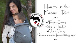 How to use the Manduca Twist [upl. by Ytok]