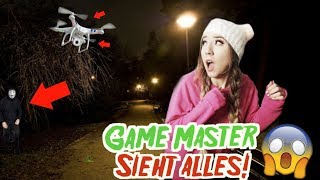 ÜBERWACHT GAME MASTER MICH mit einer DRONE im VERLASSENEN PARK [upl. by Edgar392]