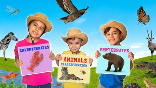 Educational Animals For Kids Animals Classification Learn Animal Groups with Atrin Soren amp Nikan [upl. by Shelia966]