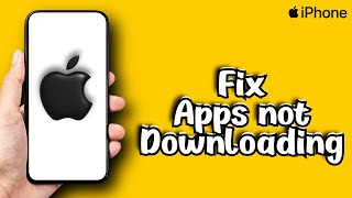 Apps not downloading on App Store in iPhone Fix [upl. by Amarillis]