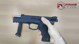 Pistola Airsoft CZ75 SP01 Shadow GBB 6mm [upl. by Mia312]