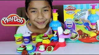 Tuesday Play Doh Flip n Frost Cookies Play Doh Sweet Shoppe Cafe [upl. by Duke]