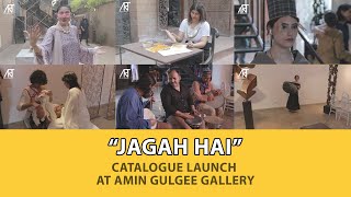 quotJagah Haiquot Catalogue Launch Glimpses at Amin Gulgee Gallery [upl. by Caplan]