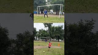 Tiro de volea  o eso intente😁⚽️ futbol shorts fyp viralvideo [upl. by Llerol]