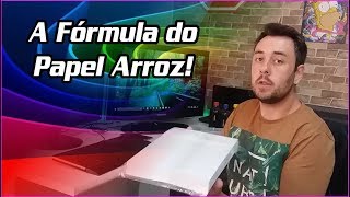 8 itens simples para trabalhar com papel arroz [upl. by Stag116]