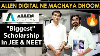 Allen Digital brings biggest Scholarship for JEE amp NEET Preparation😮  Must Watch🔥 ALLENOnlinePrograms [upl. by Ulric180]