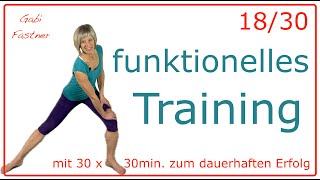 1830 🍓30 min funktionelles Training  alltagsbezogenes Workout ohne Geräte [upl. by Raf]