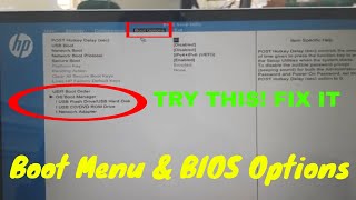 HP Pavilion x360 Convertible 14dy0xxx UEFI Boot Order BIOS Setting  BIOS Option in Utility Setup [upl. by Sherer272]