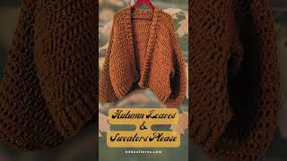 Fall Sweater Crochet Patterns [upl. by Ibot]