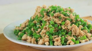 Minced Chicken StirFry Recipe  Yummy Minced Chicken Recipe  How to Cook Minced Chicken [upl. by Ynehpets]