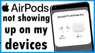 airpods pro not showing up on my devices  why wont my airpods connect to my phone [upl. by Neiluj]