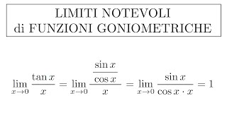 Calcolo di Limiti Notevoli di Funzioni Goniometriche Esercizi  3°Parte Lezione in Classe [upl. by Ahsea707]