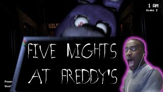 Five Nights At Freddys Night 2  HUGE JUMPSCARE  EXTREMELY CREEPY HORROR GAME [upl. by Eniamsaj]