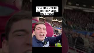 BOWENS ON 🔥🐐 jarrodbowen westham manchesterunited matchdayvlog [upl. by Dominique620]