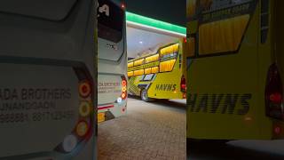 Luxury Night AC Sleeper Buses in Dhaba Shorts [upl. by Nawj]