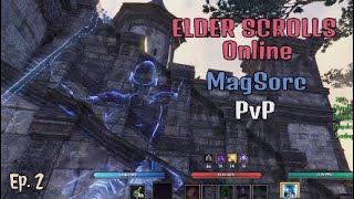 ESO  The Gold Road MagSorc PvP Ep 2 [upl. by Patrizius]