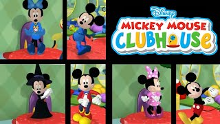 8 Mickey Mouse Clubhouse Hot Dog Songs on one Screen at the Same Time [upl. by Merry94]