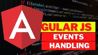 Angular JS Event Handling  ngclickngmousemove events  how to handle event in angular js HINDI [upl. by Evadne588]