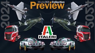 ITALERI New Kits  ReRelease 2024 ModelKit Preview [upl. by Bev162]