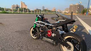 RC BIKE Fijon 15 FJ913 電動バイク練習走行動画 first test [upl. by Asikal]