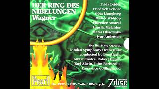 Wagner Der Ring des Nibelungen  HMVs quotpottedquot recording 192732 part 3 Siegfried [upl. by Subir]