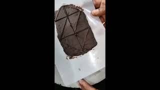 Chocolate Garnish cake decorating Caketrendingshorts  Viral Sarikas Kitchen [upl. by Shiri]