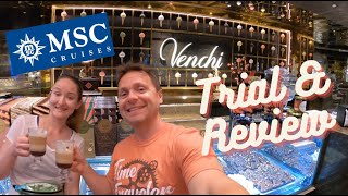 Venchi Chocolate MSC Seascape Tour Trial and Review Specialty Venue Cruise Ship [upl. by Baily148]