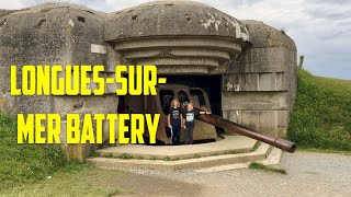 LonguessurMer Battery Normandy [upl. by Gotcher]