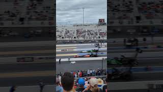 NHRA Top Fuel drag race at Zmax dragway [upl. by Slohcin]