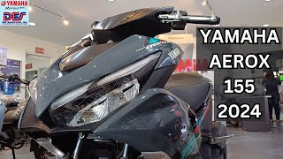 YAMAHA AEROX 155 2024 Quick Walkaround Review [upl. by Aras]