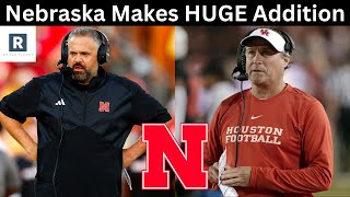 Nebraska Makes MASSIVE Addition To Program  Dana Holgorsen  Nebraska Football News [upl. by Pufahl]