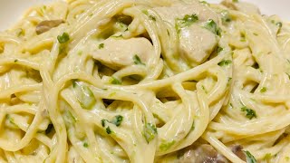 Chicken Florentine Pasta Recipe  Easy amp Delicious Creamy Spinach Alfredo [upl. by Hamel]