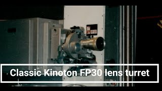 FP20 Philips Kinoton 35mm filmprojector FP30 lensturret [upl. by Hubble]