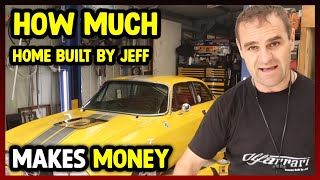 How Much Home Built By Jeff Makes Money On YouTube 2024 [upl. by Hughmanick]