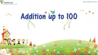 Addition upto 100 l Learn addition for kids l class 2 l CBSE Vaflecone [upl. by Araes]