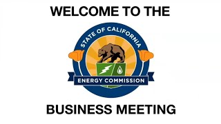 Californian Energy Commission Business Meeting  Paskenta and Redflow presentation [upl. by Lev760]