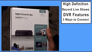 So this is ATSC A Look at the iView Digital Converter Box [upl. by Yrgoerg894]