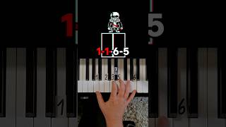 Undertale Last Breath An Enigmatic Encounter Best Part Piano Tutorial shorts [upl. by Shadow580]