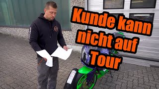 Kunde kann nicht auf Tour weil es keine Reifen gibt [upl. by Yenalem]